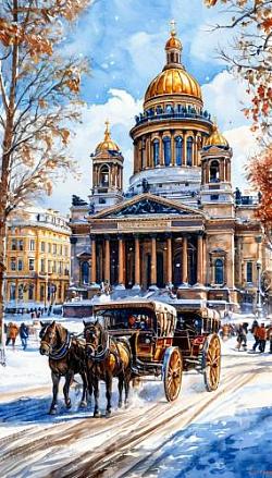Зимняя симфония Санкт-Петербурга